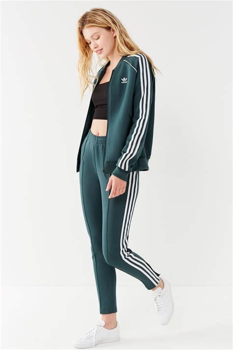 adidas women suede tracksuit.